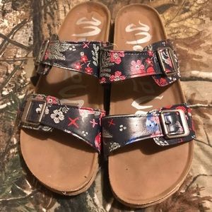 Mad Love Floral Sandals